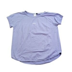 AYBL T-Shirt Womens M Blue Short Sleeve Casual Pullover Relaxed Workout‎ Fitness